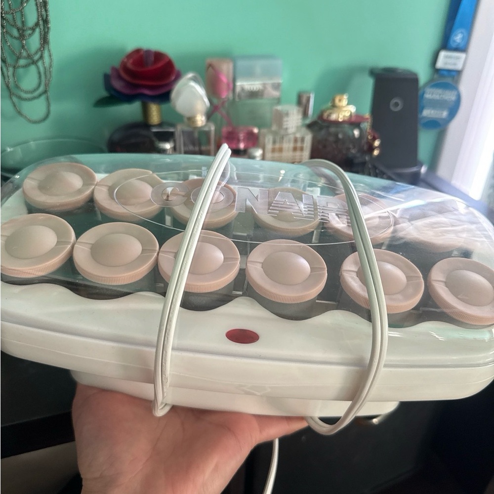 Conair White Hair Rollers